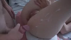 تشغيل أفضل صديق يبلغ من العمر 20 عامًا لا يستطيع الحصول على ما يكفي من قضيبي في أوضاع متعددة
