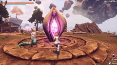 play Cum Hentai Succubus Nivel 4: un coño y un banquete de tetas grandes